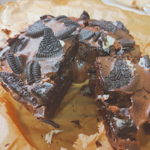 減糖Oreo布朗尼蛋糕（氣炸鍋） : A Ga一起做