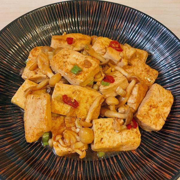 蠔油豆腐菇：Abbie Lu 一起做