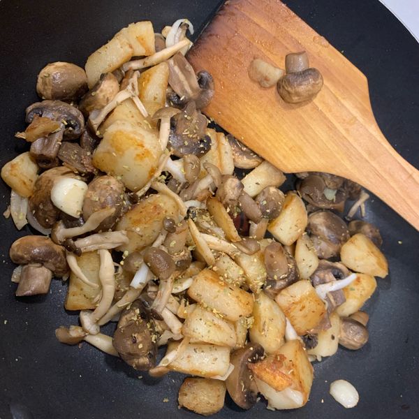 奶油蘑菇馬鈴薯 : Chloe Lee一起做