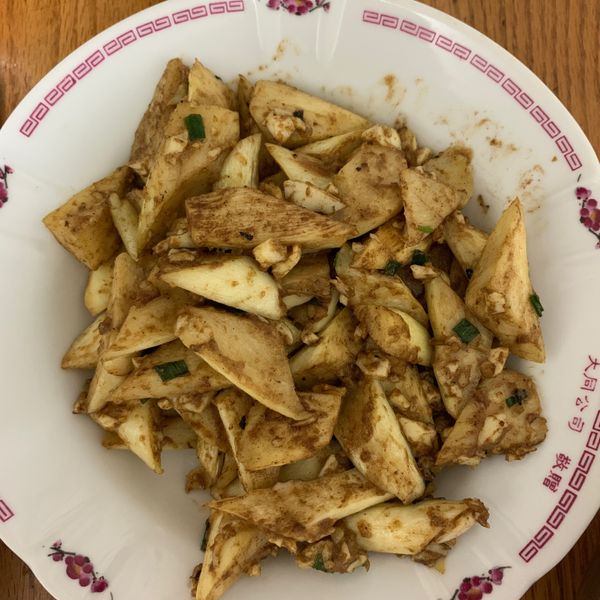 金沙茭白筍 : 緹亞一起做