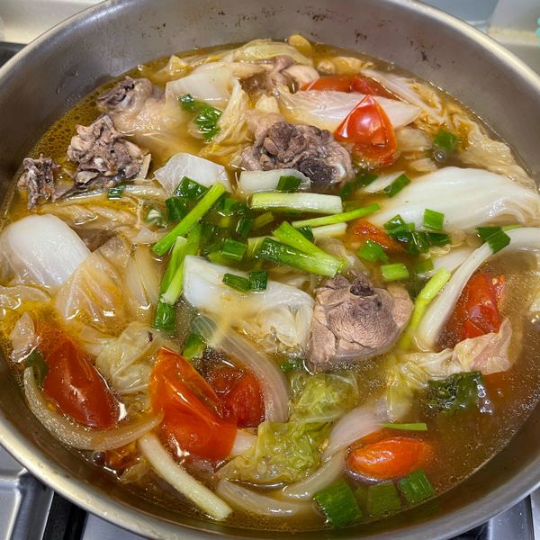 砂鍋白菜杏鮑菇雞湯 : 菜菜子愛下廚一起做