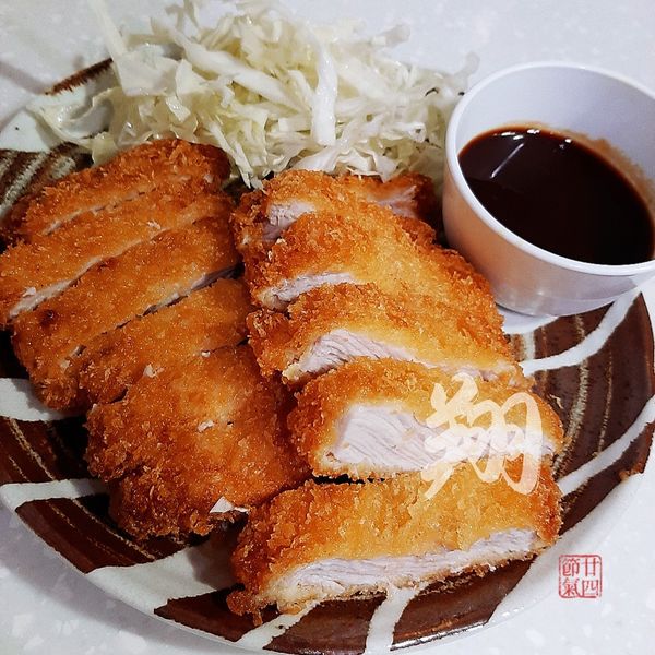 日式炸豬排：小翔 一起做