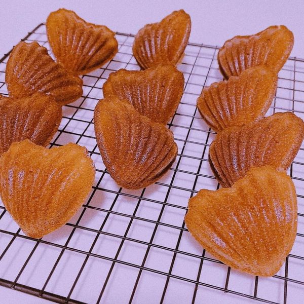 貝殼瑪德蓮小蛋糕：Rita 一起做