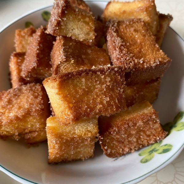 肉桂奶油砂糖酥塊餅乾/剩餘南瓜吐司大變身：Gini Ysz 一起做