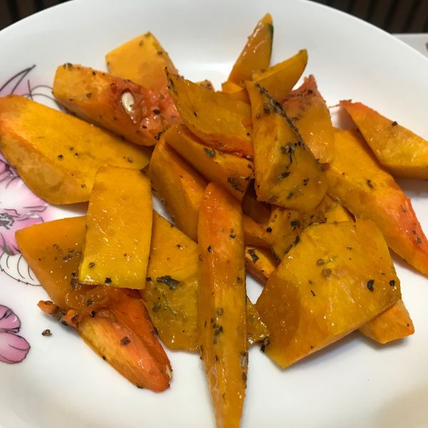 義式香料烤南瓜 : fish6807一起做