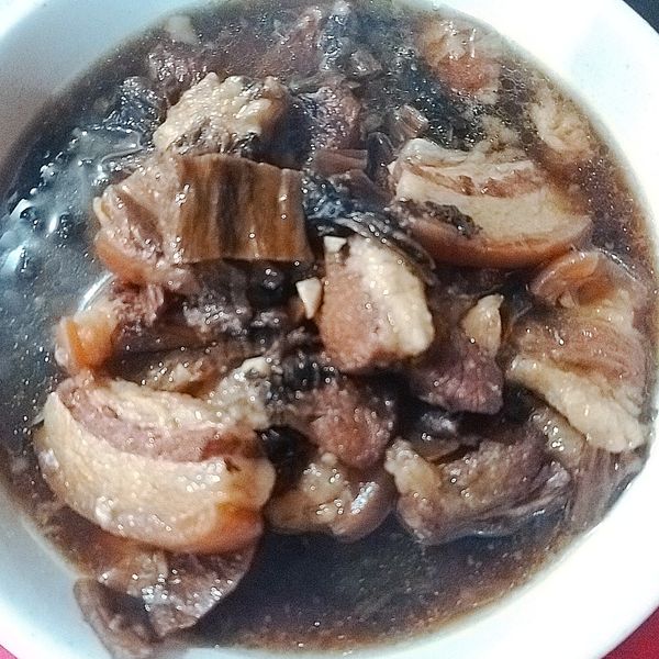 存糧料理:梅干菜滷肉:Pei-ying Wu 一起做