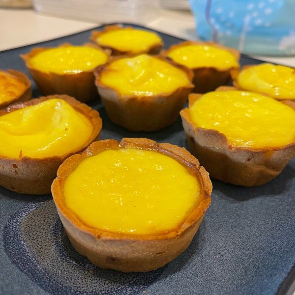 台式蛋塔 蛋撻(附影片):Xenia Chou 一起做