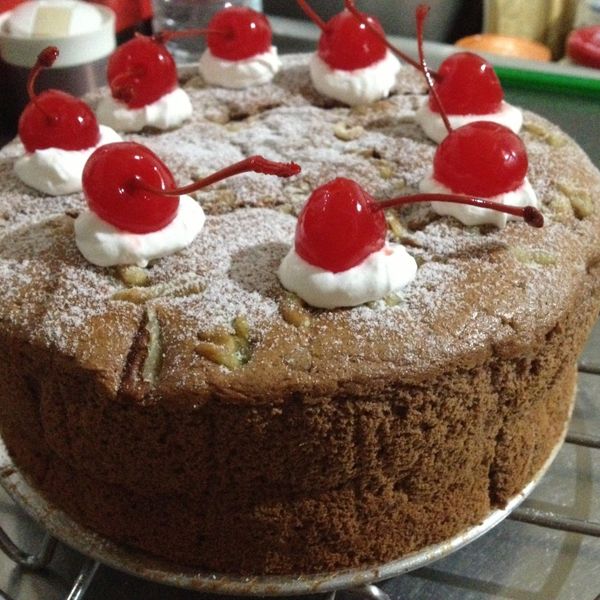 香蕉巧克力蛋糕 : 楊玉好一起做