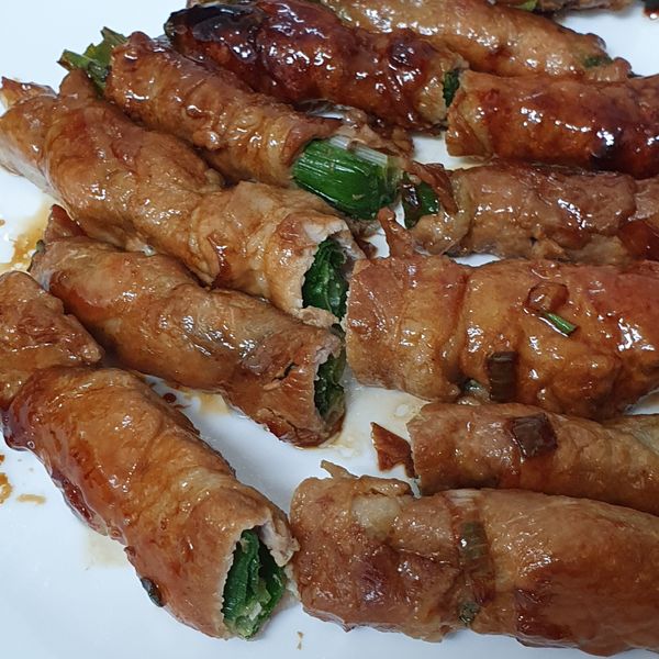 (超簡單+零失敗) 和風蔥肉捲：呂佳倩 一起做