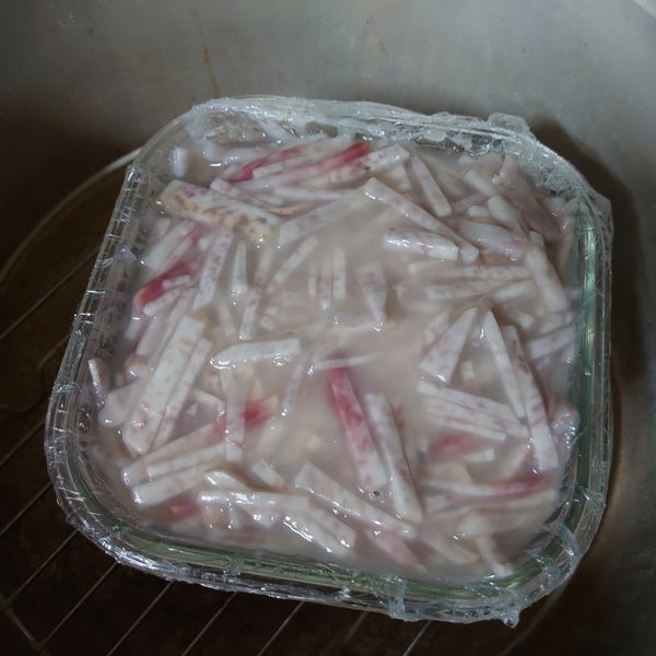 芋籤粿：鼠寶 一起做