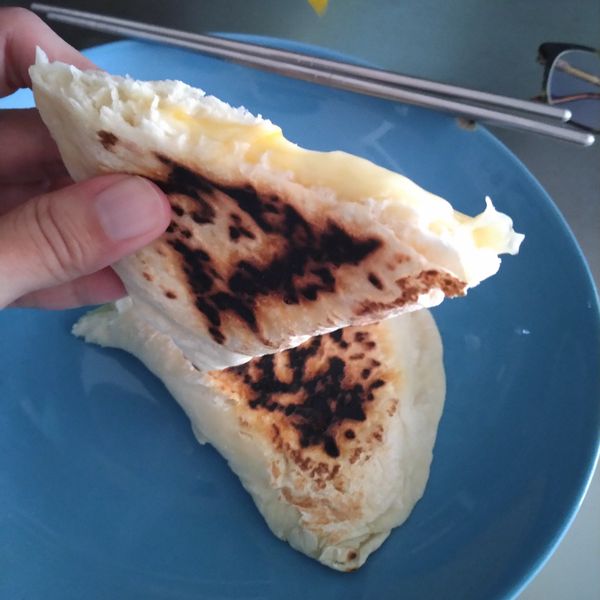 快速平底鍋熱麵包煎餅 : Eway Chyi一起做