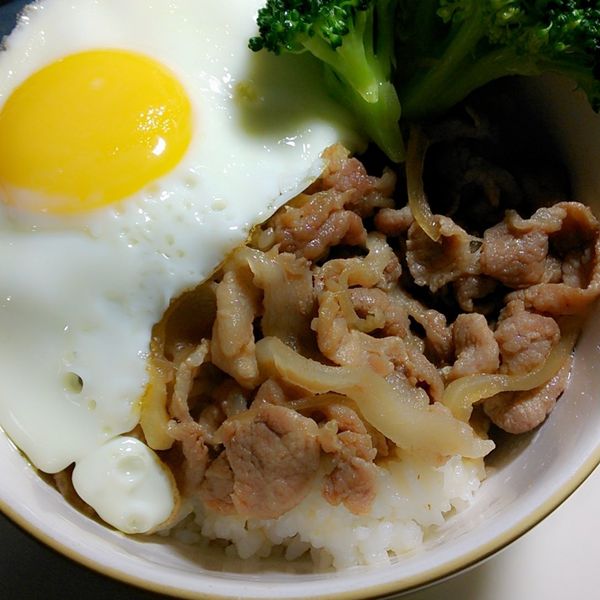 深夜食堂～牛丼 : Yoji Lee一起做