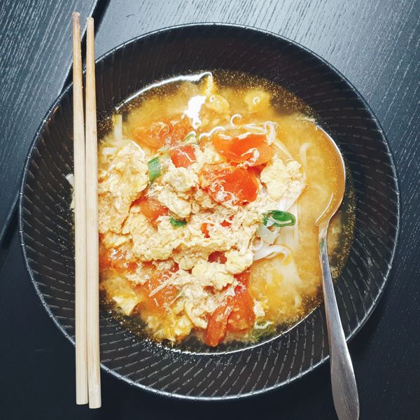 蕃茄雞蛋麵 : Chia Hui一起做