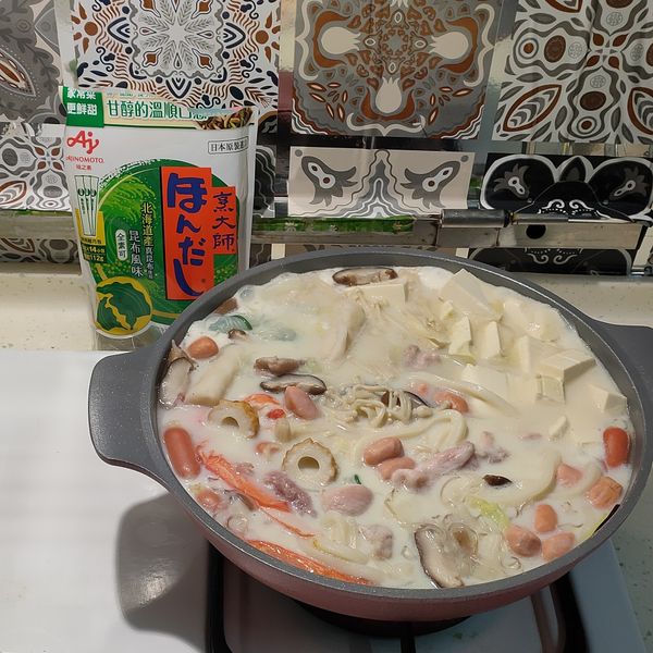 蔬食豆乳鍋（全素） : Ada Wu一起做