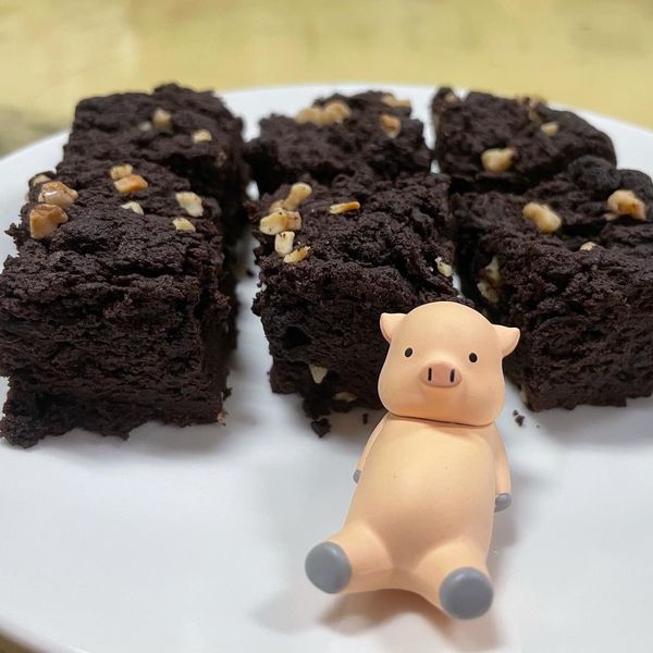 巧克力布朗尼 : 塔塔小姐一起做