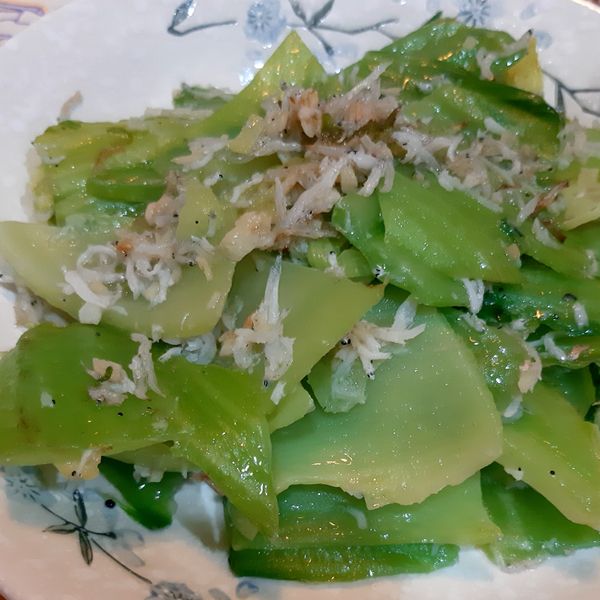 芥菜刎仔魚（芥菜去苦） : Katiya Huang一起做