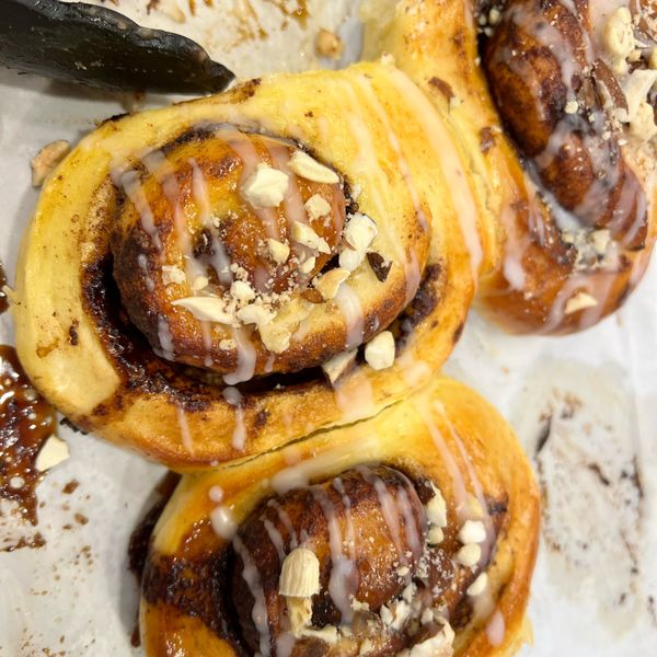 好香的肉桂捲～ : Julie wu一起做