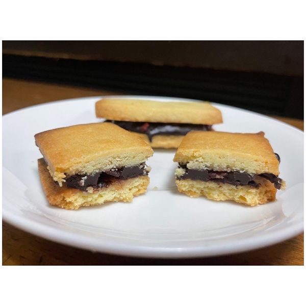 💕蘭姆葡萄奶油餅乾（巧克力醬）💕 : 塔塔小姐一起做