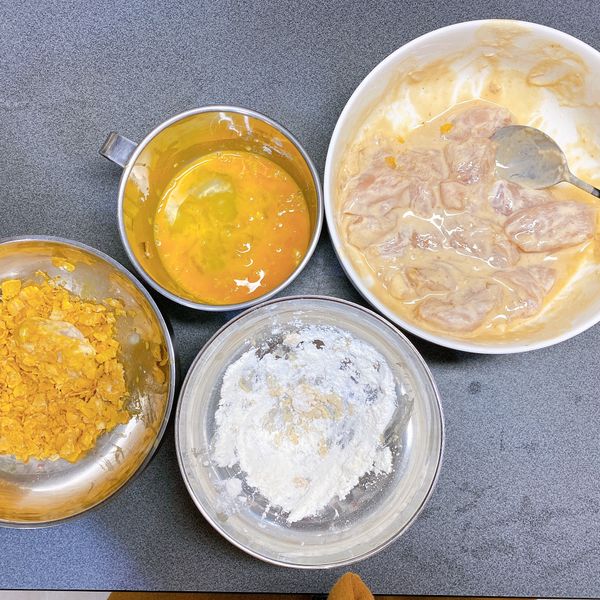 免炸香酥起司雞柳條&優格醬汁:瑪麗是農夫 一起做