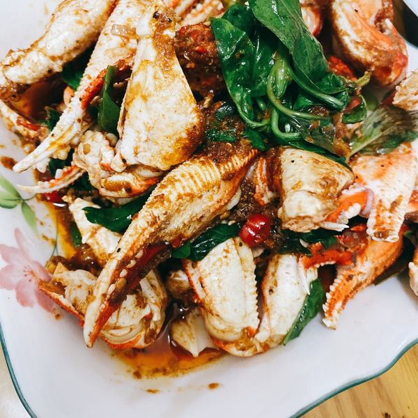 塔香炒蟹腳：Gisele Ku 一起做