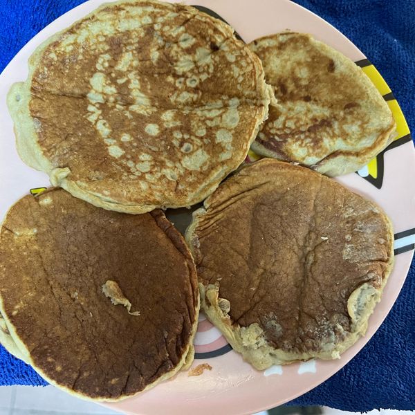 ［寶寶副食品］無糖香蕉煎餅 : Shin Yi Huang一起做