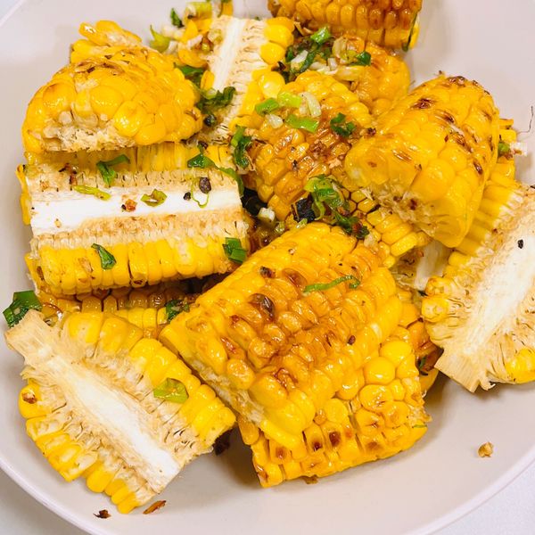 創意料理-椒鹽玉米 : 魚魚兒一起做