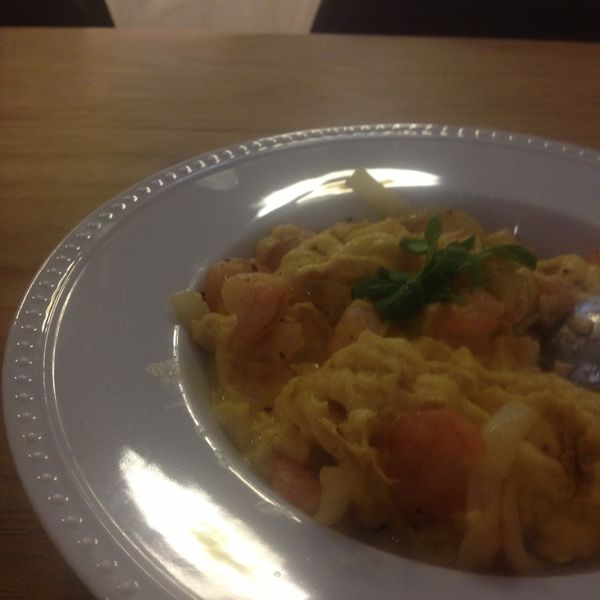 MINU。滑蛋蝦仁 : G一起做