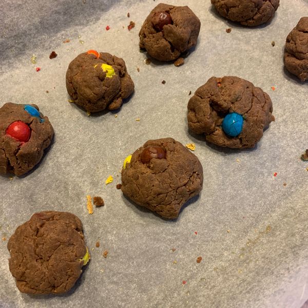 巧克力豆軟餅乾🍪：Zoe 一起做