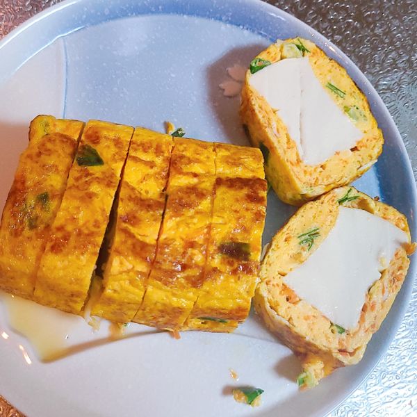 板豆腐蘿蔔煎蛋捲：Owen 一起做