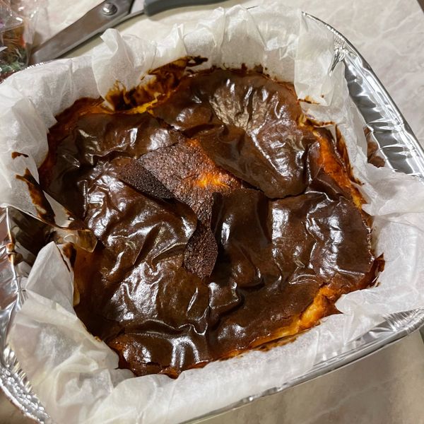 氣炸鍋 巴斯克乳酪蛋糕：Luna Yu 一起做