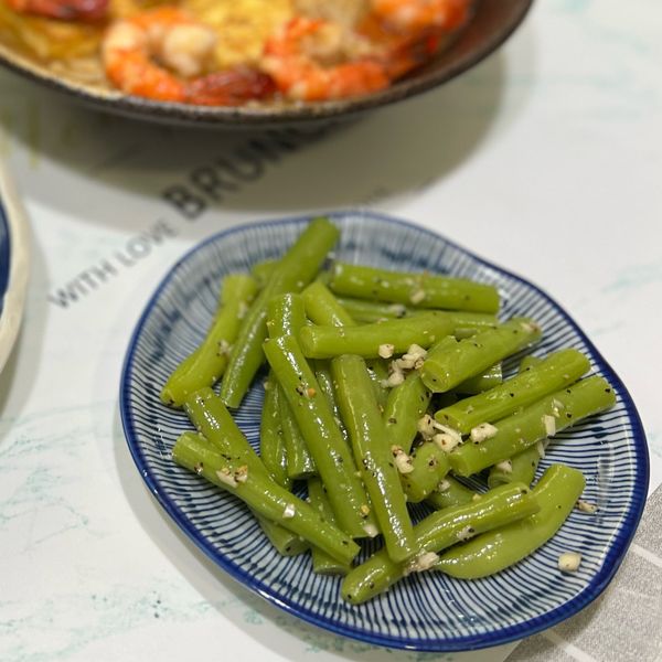 涼拌四季豆：猴猴食 一起做