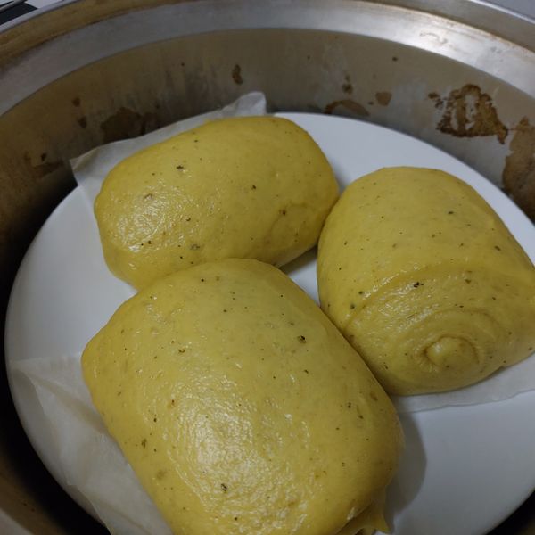 南瓜饅頭 : pan pan一起做
