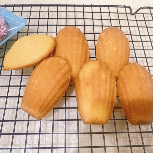 貝殼瑪德蓮小蛋糕：Sharon Pan 一起做