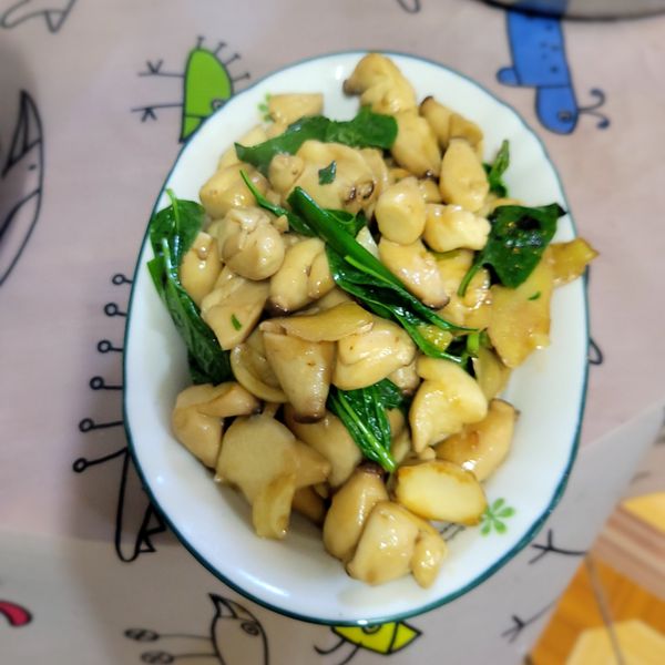 三杯杏鮑菇 : 邢莉珠一起做