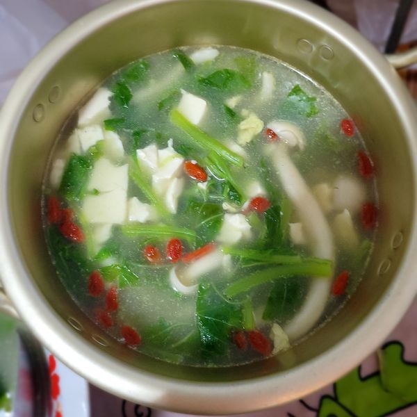 莧菜豆腐羹 : 邢莉珠一起做