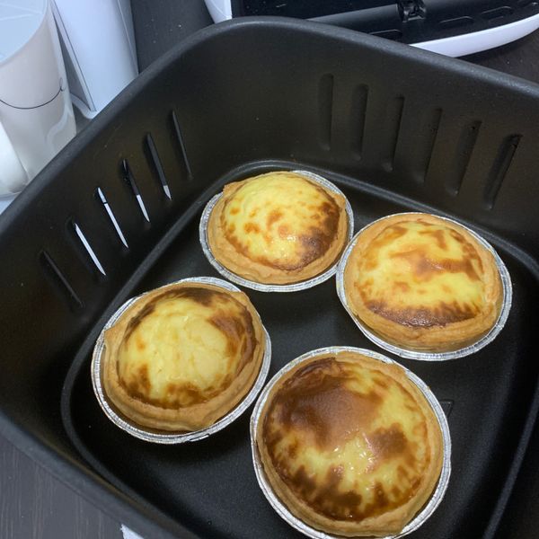 「超簡單」氣炸葡式蛋撻/蛋塔 : Chuchu Chu一起做