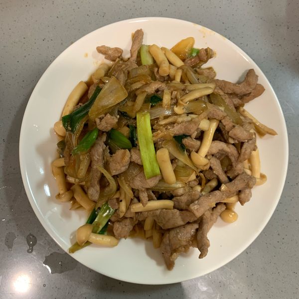 黑胡椒洋蔥肉絲 : Jane一起做