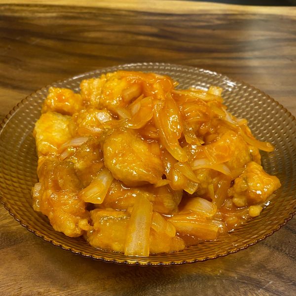 糖醋鱈魚 : 姆姆媽咪一起做