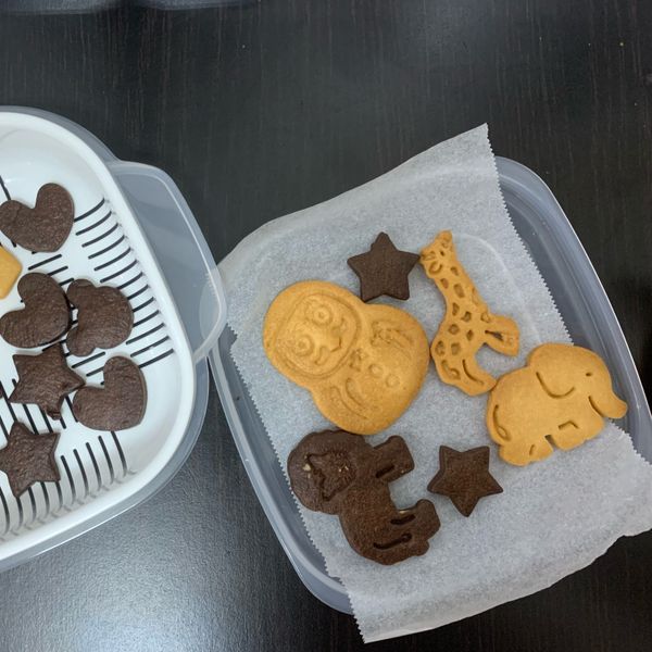 氣炸鍋-餅乾 : Chuchu Chu一起做