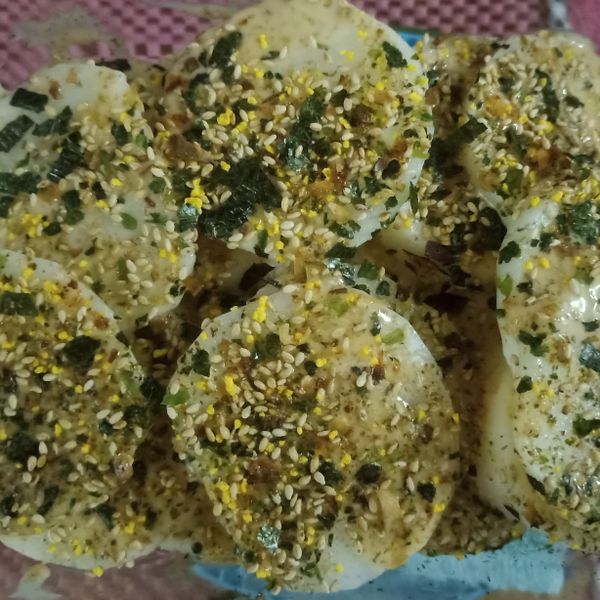 涼拌山藥佐胡麻醬 : 婉茹一起做