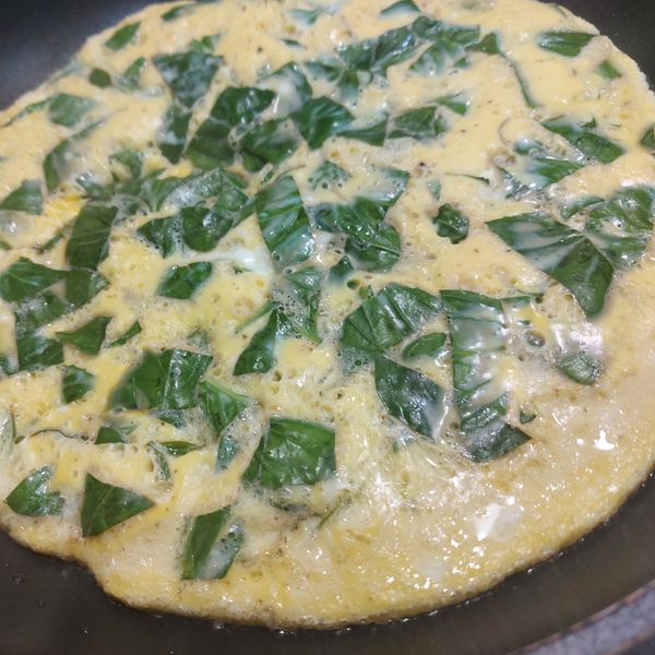 九層塔烘蛋 五分鐘料理：瑜瑜 一起做