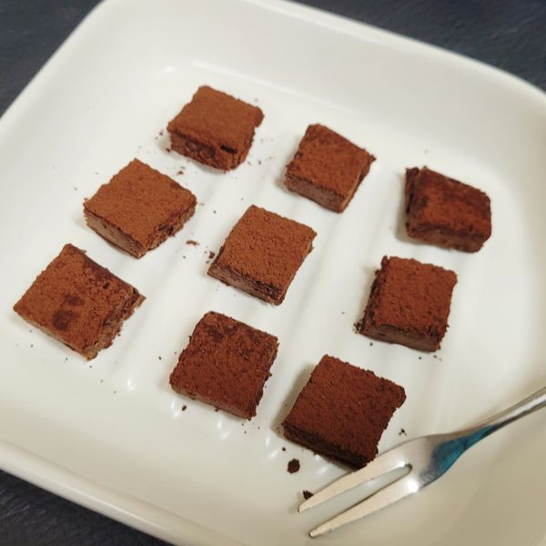 豆腐生巧克力（低卡健康甜點）：芯 一起做