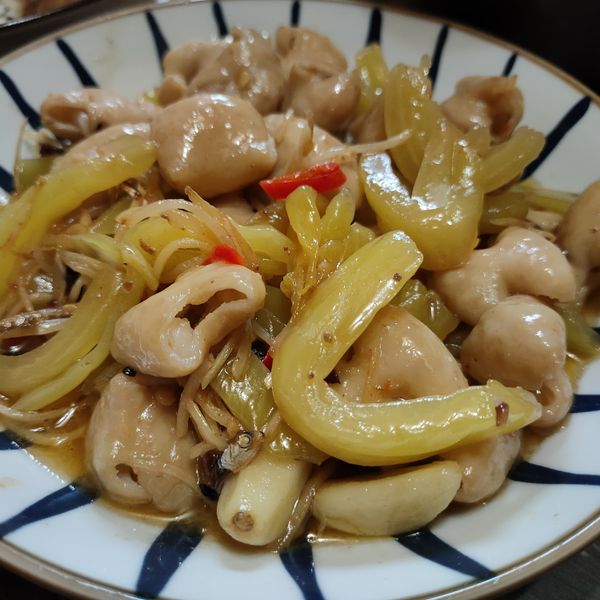 薑絲炒大腸 : Lily Kuo一起做