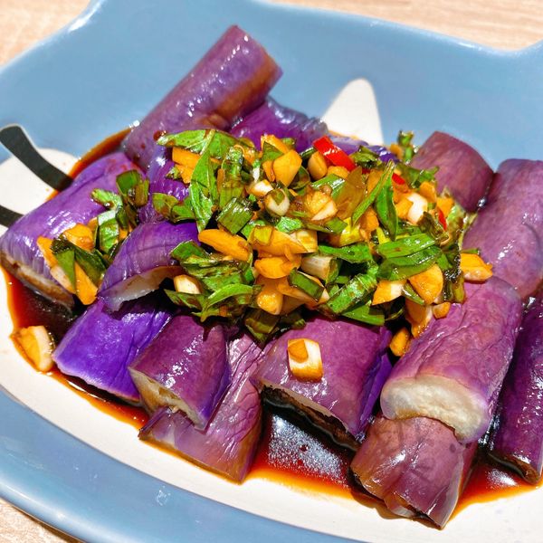 醬拌茄子：Cindy 一起做