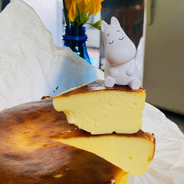 氣炸鍋 巴斯克乳酪蛋糕：Jingti Chen 一起做