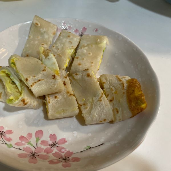 逢甲古早味蛋餅與紅茶：施佳君 一起做