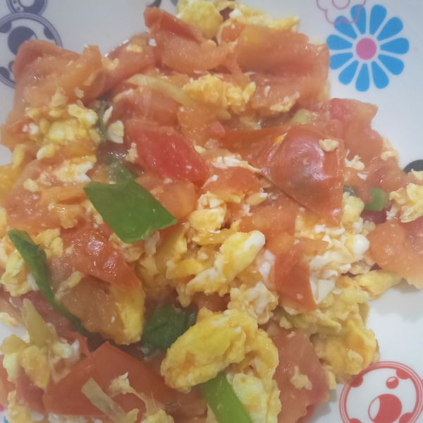 經典蕃茄炒蛋：阿咪 一起做