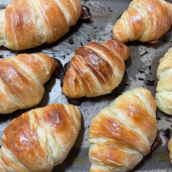 ◆牛角可頌麵包◆家庭烘培版 : 陳子琳一起做