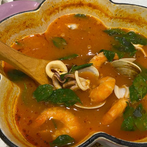 義式蕃茄海鮮湯 : angelbarbie一起做