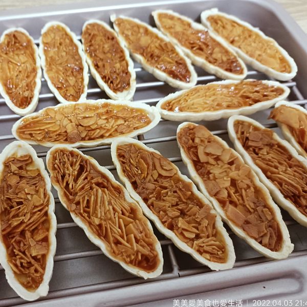 法式焦糖蜂蜜杏仁船🍯 : 謝美惠一起做